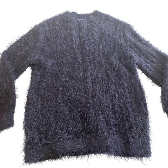 Zara Other - Zara girls navy fuzzy eyelash sweater size 11/12